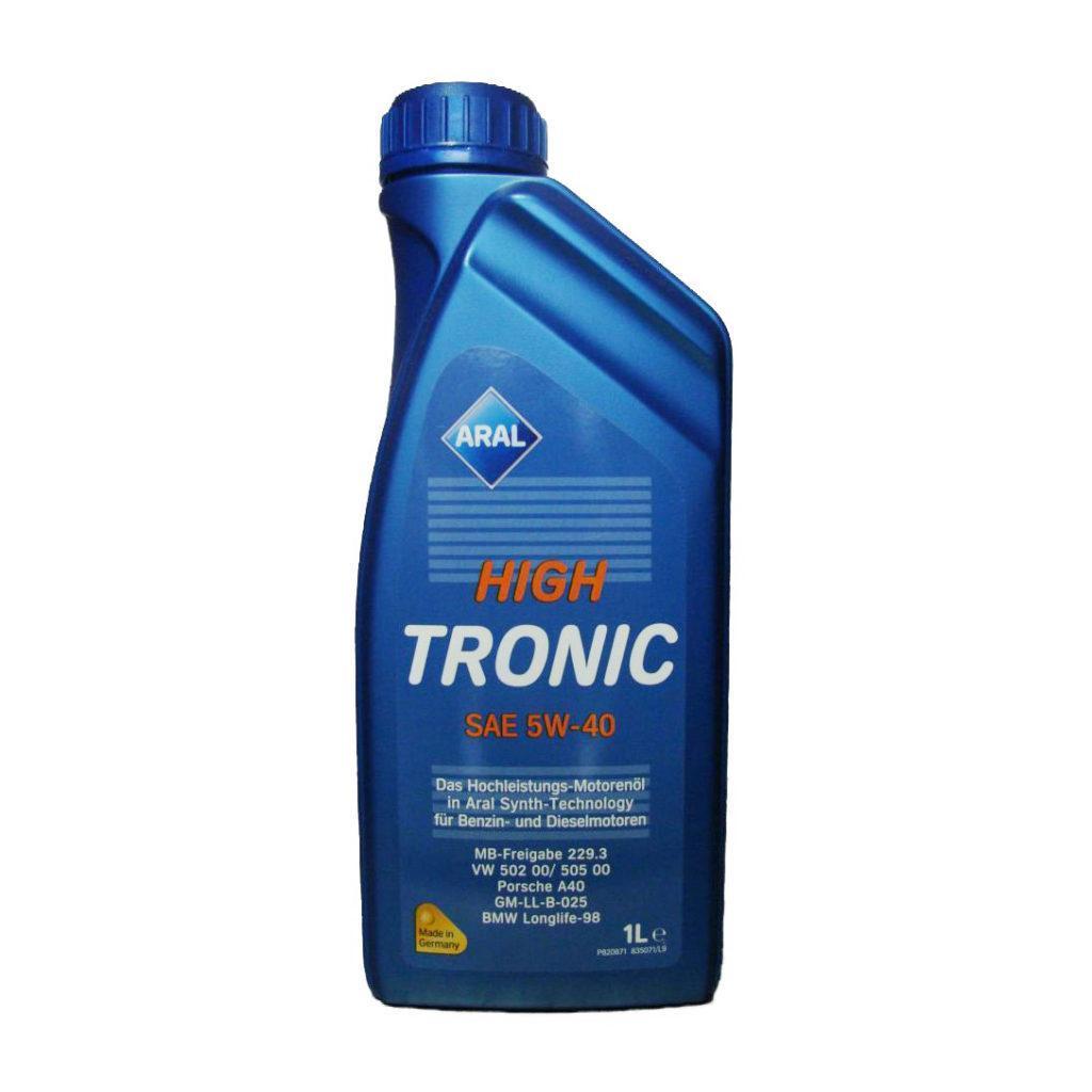 Моторное масло Aral HighTronic 5W-40 купить Украине ≡ Цены и ...